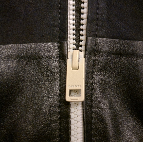 Diesel Leather Jacket - Picture 4 of 14